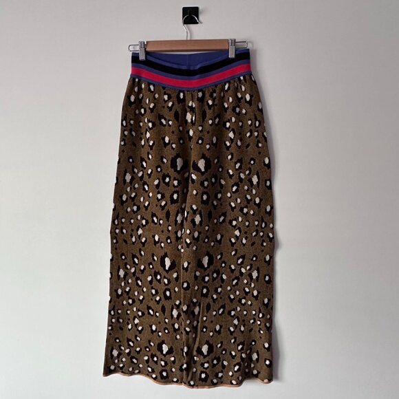 Anthropologie Dolan Leopard Sweater Pants - Picture 3 of 8